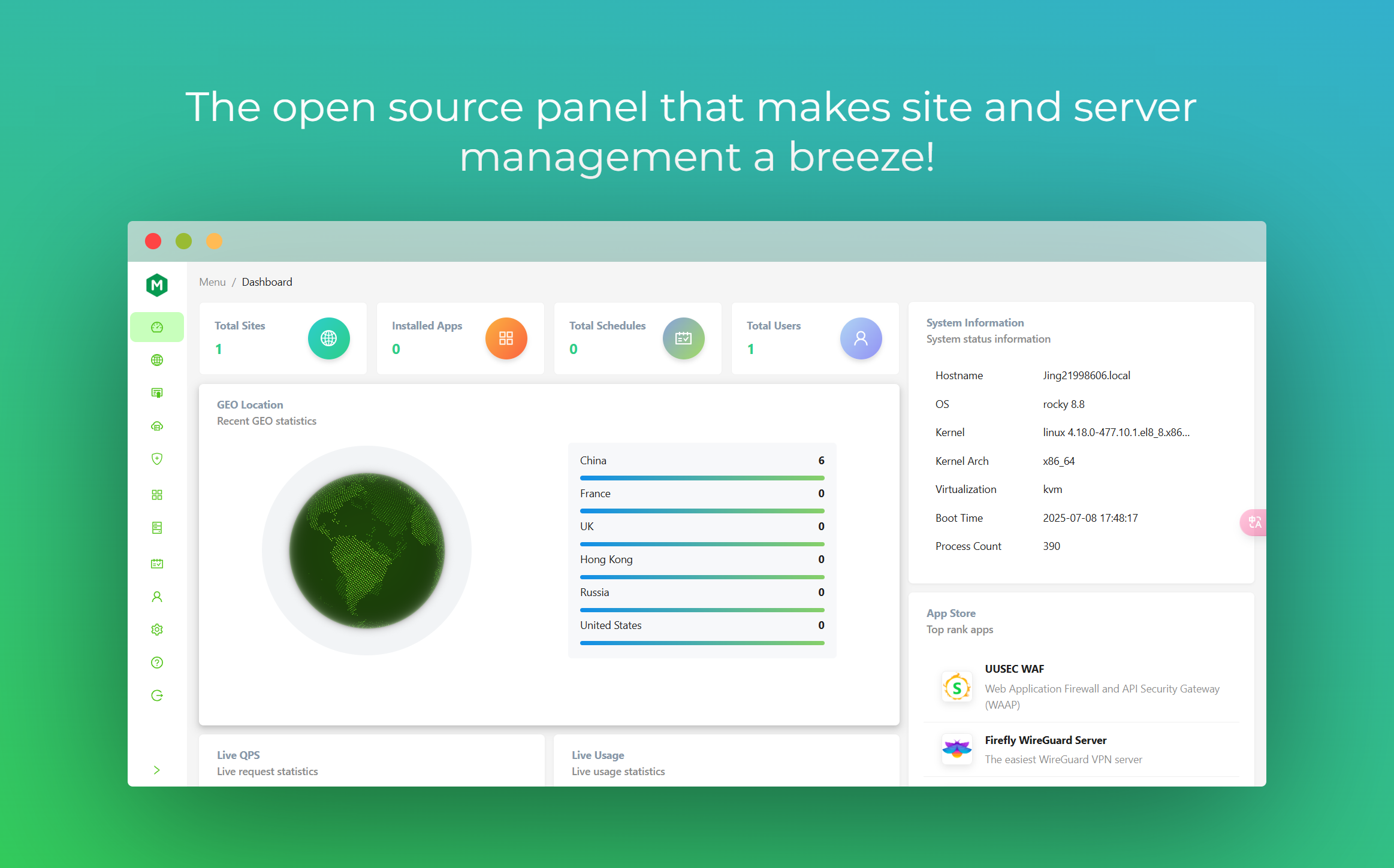 OpenResty Manager - Product Image