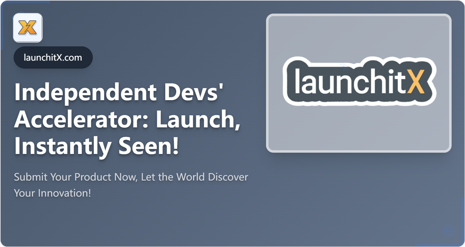 LaunchitX - Discover Top Tech Projects - Product Image