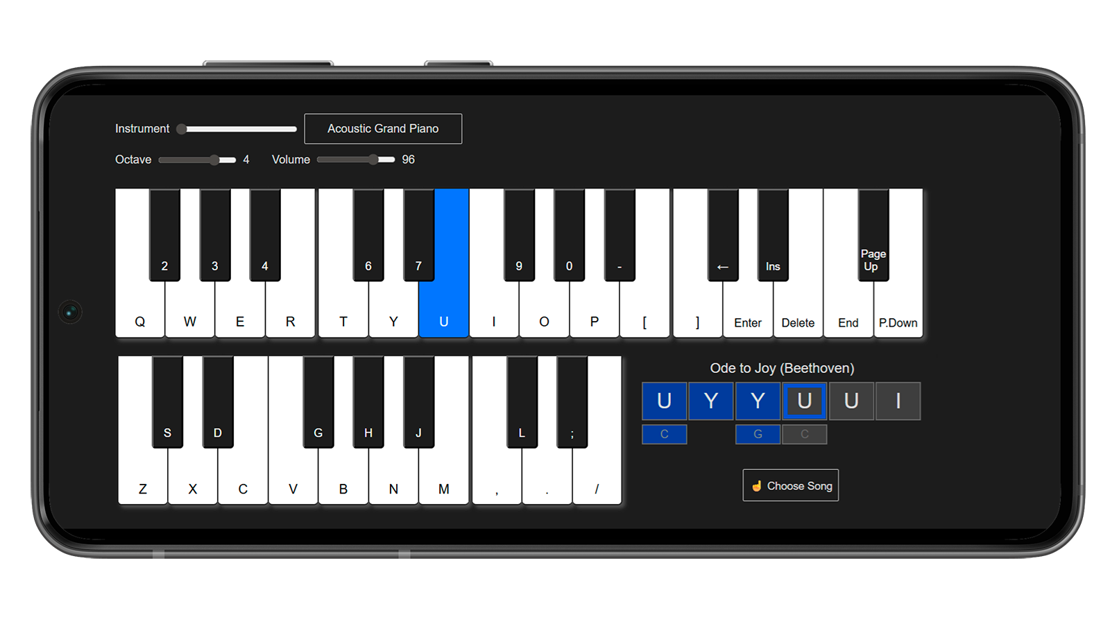 Electronic Piano - Product Image